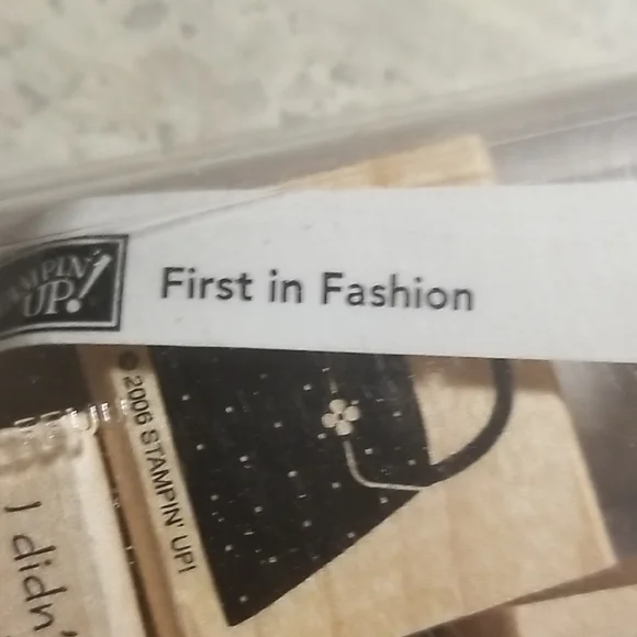 Stampin' Up! First In Fashion Set - Picture 2 of 4